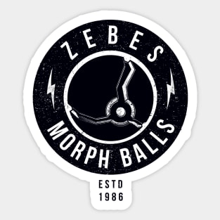 Zebes Morph Balls Sticker